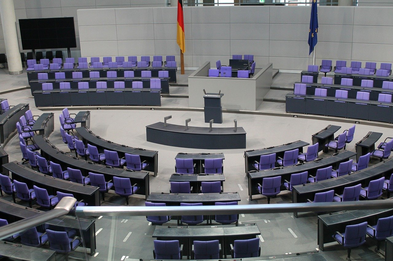 Bild aus dem Bundestag Berlin